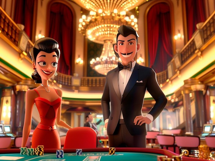 Multiple live casino tables showing roulette wheel, card games, and dealer interactions